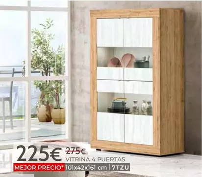 Vitrina 4 Puertas