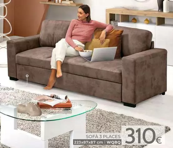 Sofa 3 Places