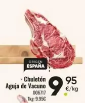 Chuletón Aguja De Vacuno