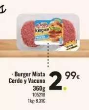 Mixta - Burger  Cerdo Y Vacuno