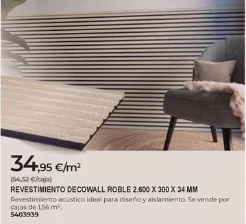 Decowall - Revestimiento Roble