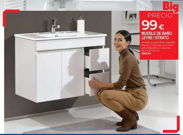Mueble De Bano Leyre/Strato
