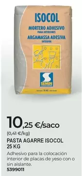 Isocol - Pasta Agarre