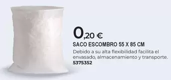 Saco Escombro