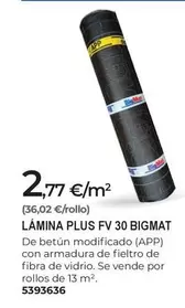 Bigmat - Lamina Plus Fv 30