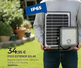 Solar - Foco Exterior