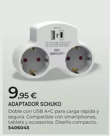 Segura - Adaptador Schuko