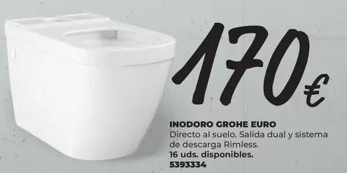 Grohe - Inodoro Euro