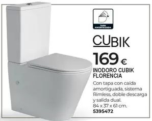 Inodoro Cubik Florencia