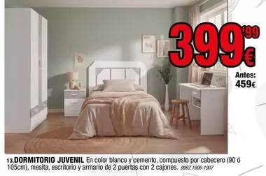 Blanco - Dormitorio Juvenil