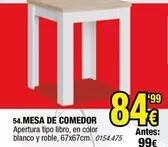 Blanco - Mesa De Comedor
