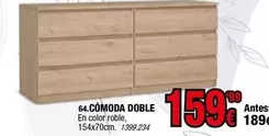 Cómoda Doble