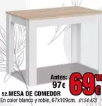Blanco - Mesa De Comedor