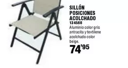 Sillón Posiciones Acolchado