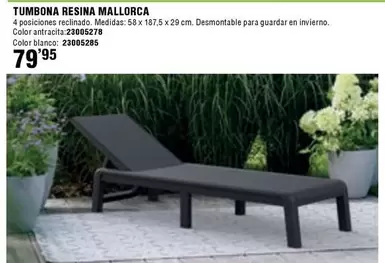 Tumbona Resina Mallorca