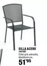 Silla Acero
