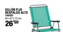 Sillón Fijo Respaldo Alto