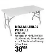 Mesa Multiusos Plegable