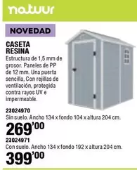 Caseta Resina