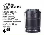Linterna Farol Camping
