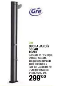 Gre - Ducha Jardín Solar 