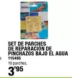 Set De Parches De Reparación De Pinchazos Bajo El Agua