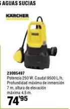 Kärcher - Bombas Sumergibles Aguas Sucias