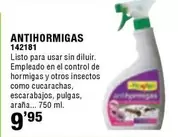 Flower - Antihormigas