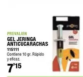 Prevalien - Gel Jeringa Anticucarachas