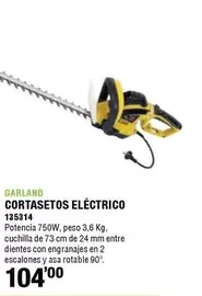 Garland - Cortasetos Eléctrico