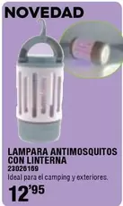 Lampara Antimosquitos Con Linterna
