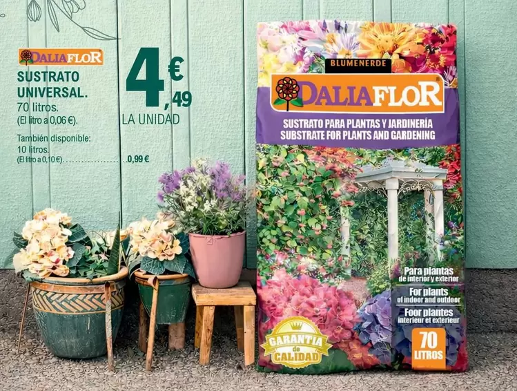 Dalia Flor - Sustrato Universal