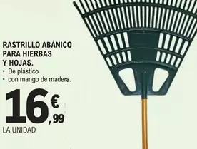 Beaux Jours - Rastrillo Abánico Para Hierbas Y Hojas