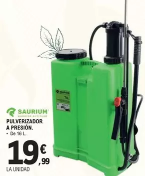 Saurium - Pulverizador A Presión