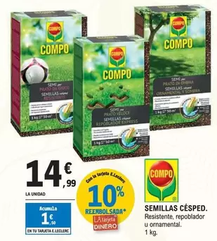 Compo - Semillas Césped