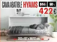 Cama Abatible Hyams