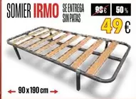 Somier Irmo Seentrega Sin Patas