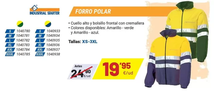 Industrial Starter - Forro Polar