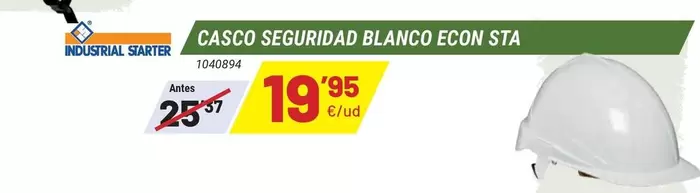 Blanco - Casco Seguridad  Econ Sta