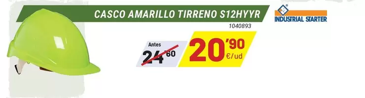 industrial starter - Casco Amarillo St2hyyr