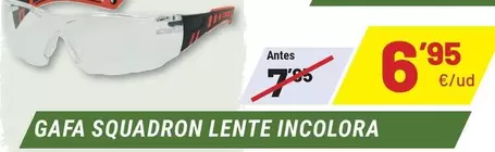 Gafa Squadron Lente Incolora