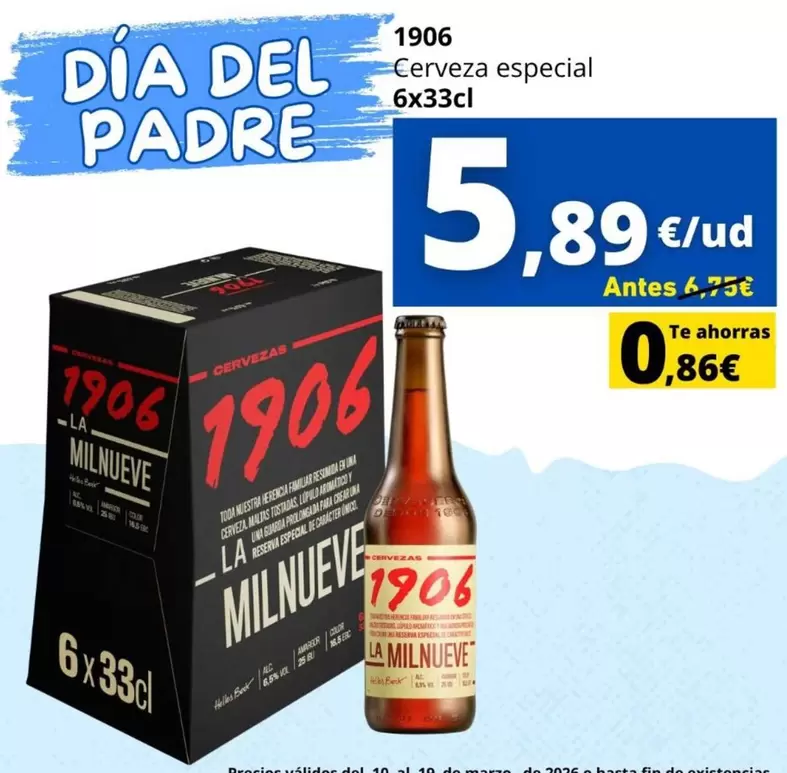 1906 - Cerveza Especial