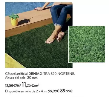 Denia - Cèsped Artificial X-tra S20 Nortene