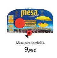 Mesa Para Sombrilla