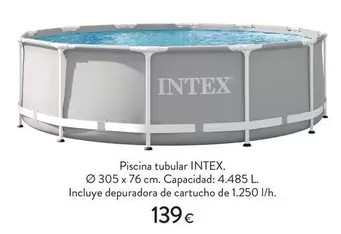 Intex - Piscina tubular