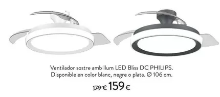 Philips - Ventilador Sostre Amb Llum Led Bliss Dc