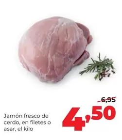 Alimerka - Jamón Fresco De Cerdo, En Filetes O Asar