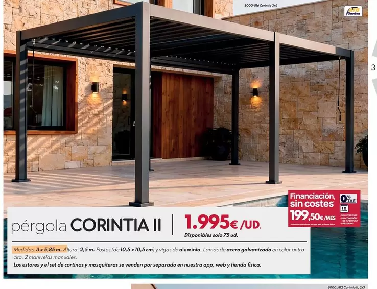 Pérgola Corintia II