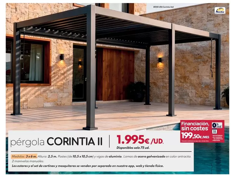 Pérgola Corintia II