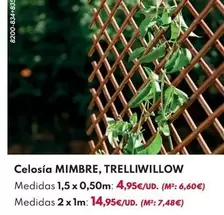 Celosía Mimbre, Trelliwillow